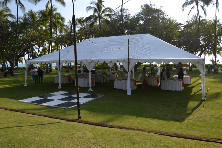 Tents & Party Supplies For Rent in Oahu, HI Kama'aina Catering & Tent